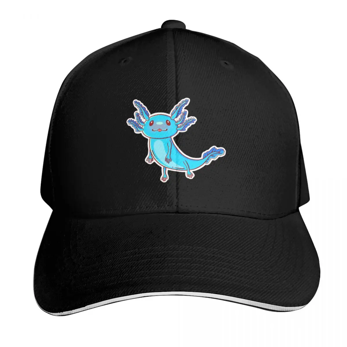 Light Blue Axolotl Baseball Cap fishing hat fashionable Hat Man Luxury cute Men's Hats Women's
Light Blue Axolotl Baseball Cap fishing hat fashionable Hat Man Luxury cute Men's Hats Women's