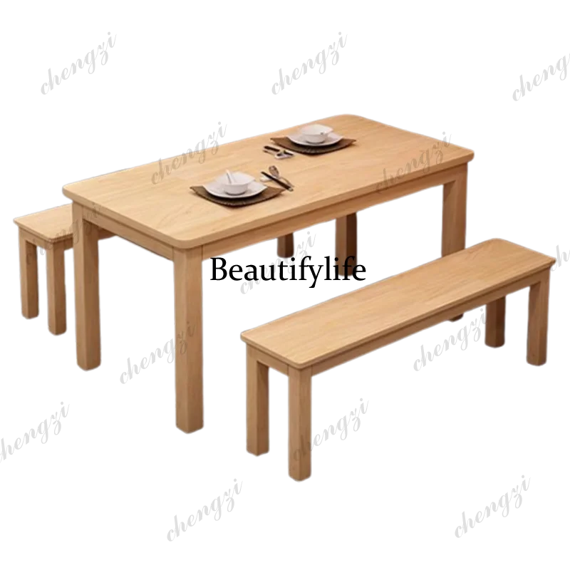 Solid Wood Modern Dining Tables Simple Nordic Vintage Camping Dining Tables Combination Brief Muebles De Cocina Furniture
Solid Wood Modern Dining Tables Simple Nordic Vintage Camping Dining Tables Combination Brief Muebles De Cocina Furniture