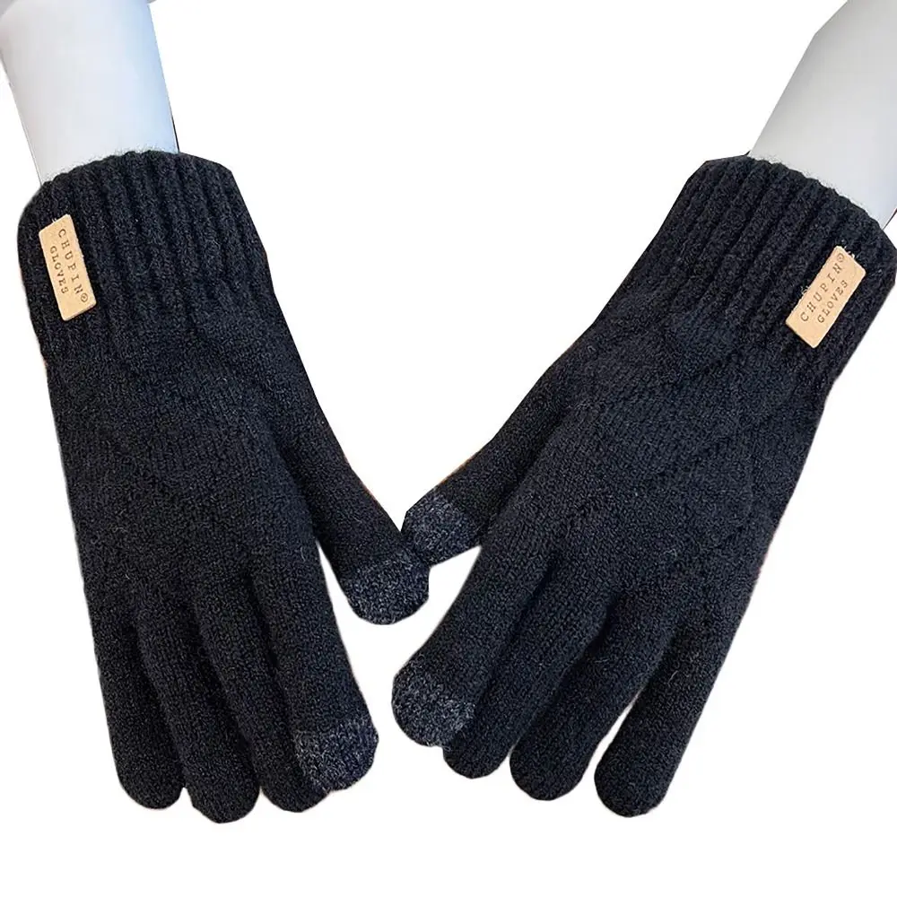 Winter Warm Knitted Wool Finger Gloves Screen Touchable Korean Style Winter Gloves Thicken Glove Bracers For Woman Girls
Winter Warm Knitted Wool Finger Gloves Screen Touchable Korean Style Winter Gloves Thicken Glove Bracers For Woman Girls