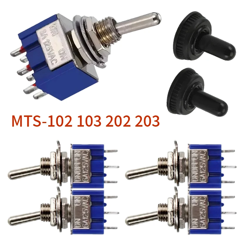 Тумблер 3/6-контактный в ассортименте MTS-102 103 202 203 SPDT ON-ON DPDT ON-OFF-ON
Тумблер 3/6-контактный в ассортименте MTS-102 103 202 203 SPDT ON-ON DPDT ON-OFF-ON