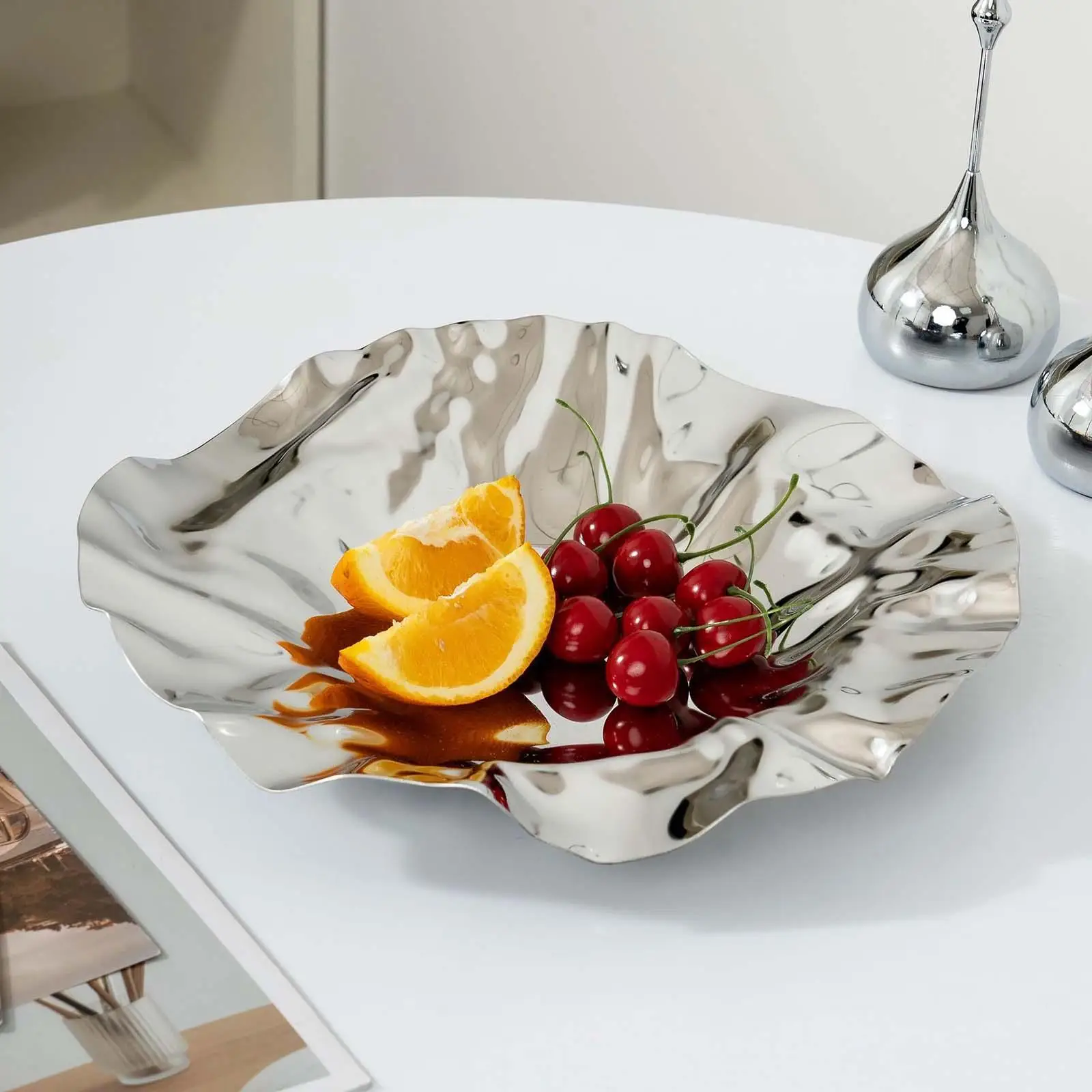 Fruit Bowl Basket Metal Fruit Plate Modern Fruit Tray Storage Tray Candy
Fruit Bowl Basket Metal Fruit Plate Modern Fruit Tray Storage Tray Candy