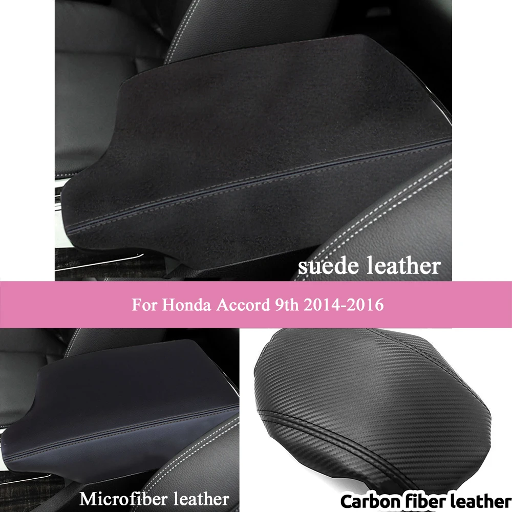 Для Honda Accord 9th 2014-2016 замшевый автомобильный подлокотник, защитная крышка, центральное управление, аксессуары для интерьера 
Для Honda Accord 9th 2014-2016 замшевый автомобильный подлокотник, защитная крышка, центральное управление, аксессуары для интерьера