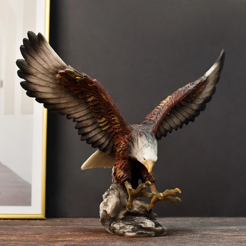 1pc Modern Abstract Resin Eagle Statue Majestic Winged Creature Intricate Detailing Living Room Office Decor Gift 18.5cm
1pc Modern Abstract Resin Eagle Statue Majestic Winged Creature Intricate Detailing Living Room Office Decor Gift 18.5cm