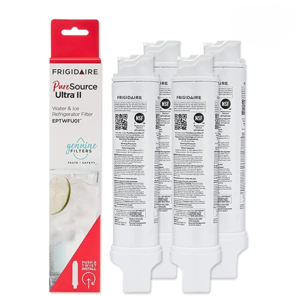 Заменить на EPTWFU01 совместимый чистый источник Ultra II UNILUX ULX220 807946705 012505454226 FFHB2750TS0 фильтр для воды в холодильнике
Заменить на EPTWFU01 совместимый чистый источник Ultra II UNILUX ULX220 807946705 012505454226 FFHB2750TS0 фильтр для воды в холодильнике
