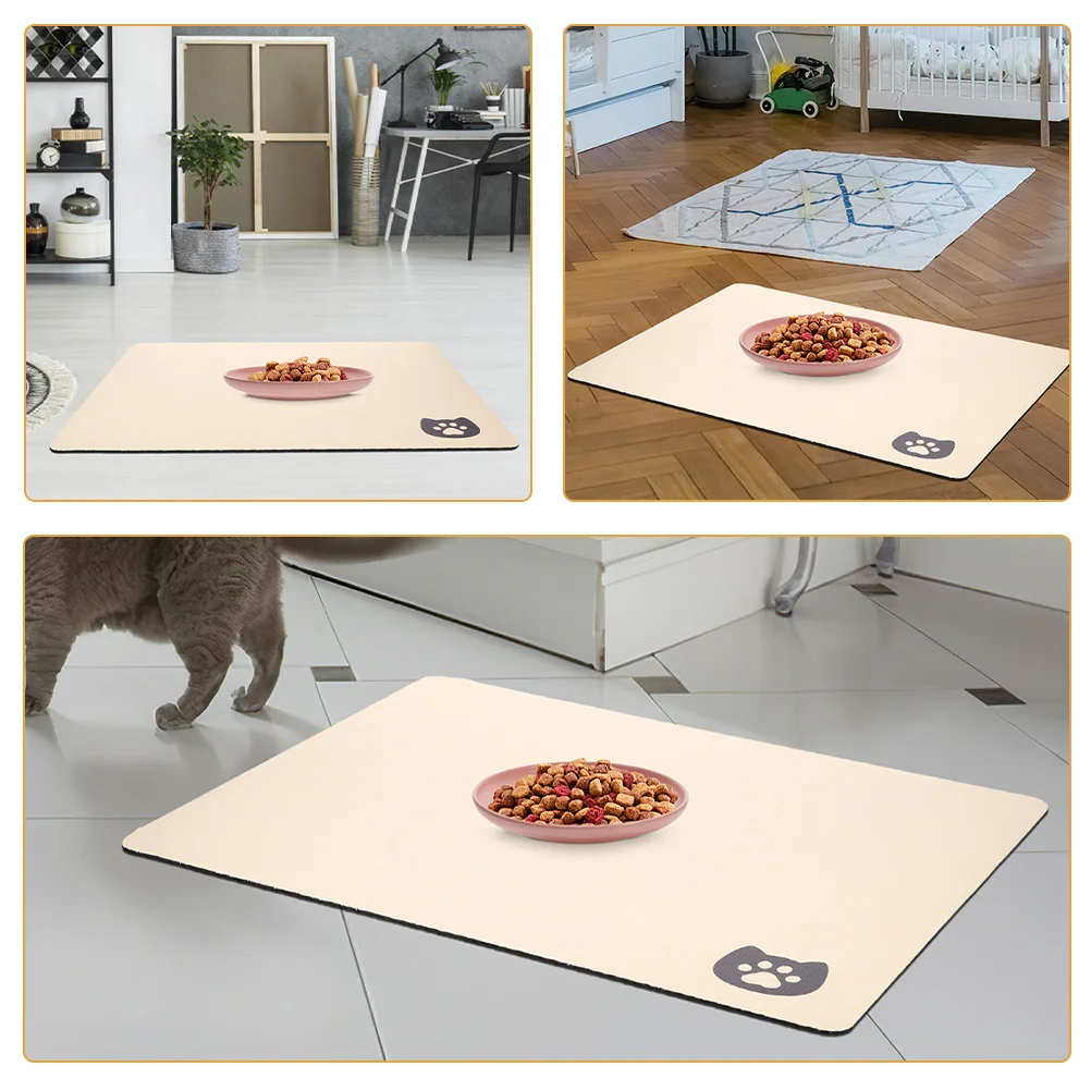 Absorbent Pet Feeding Mat Reusable Water Absorbing Dog Bowl Pad No Stains Cat Food Mat Thick Placemat Thick Pet Placemat
Absorbent Pet Feeding Mat Reusable Water Absorbing Dog Bowl Pad No Stains Cat Food Mat Thick Placemat Thick Pet Placemat