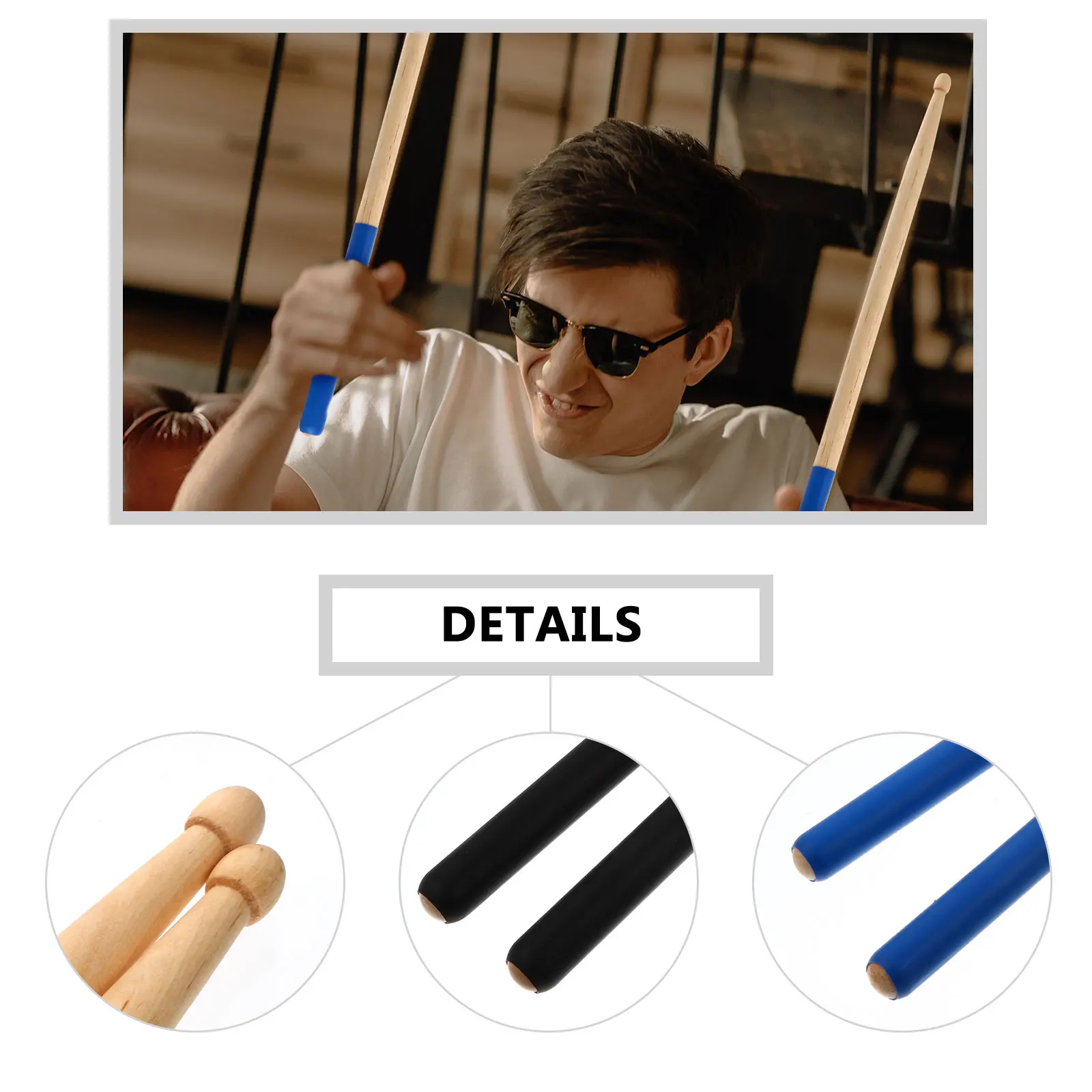 /Set Anti-Slip Maple Drumsticks Classic Lightweight Handle For Concert Practice Band Performance Wood Tip Snare Drum Stick
/Set Anti-Slip Maple Drumsticks Classic Lightweight Handle For Concert Practice Band Performance Wood Tip Snare Drum Stick