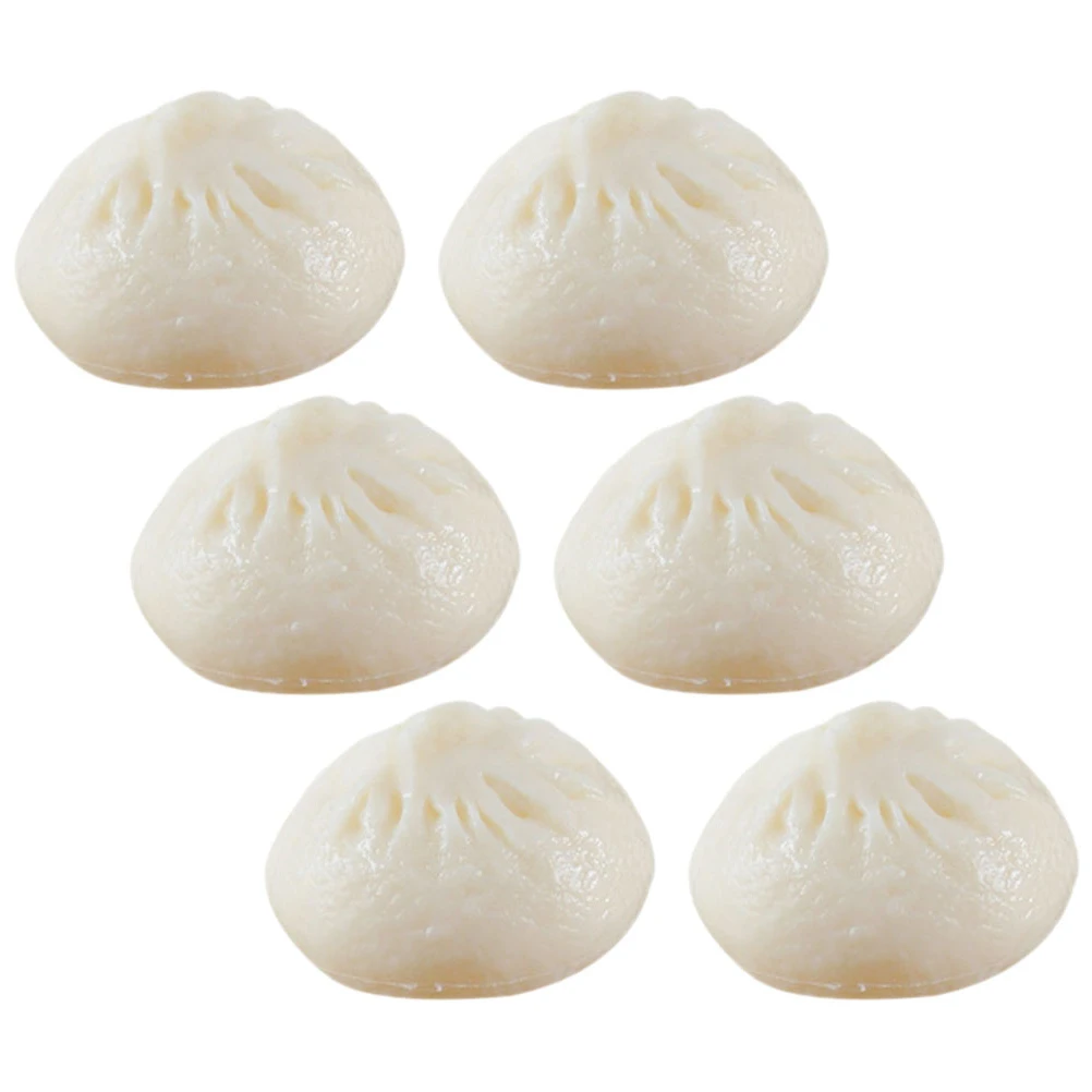 6 Pcs Artificial Steamed Bun Simulated Buns Realistic Play Food Other Faux Model
6 Pcs Artificial Steamed Bun Simulated Buns Realistic Play Food Other Faux Model