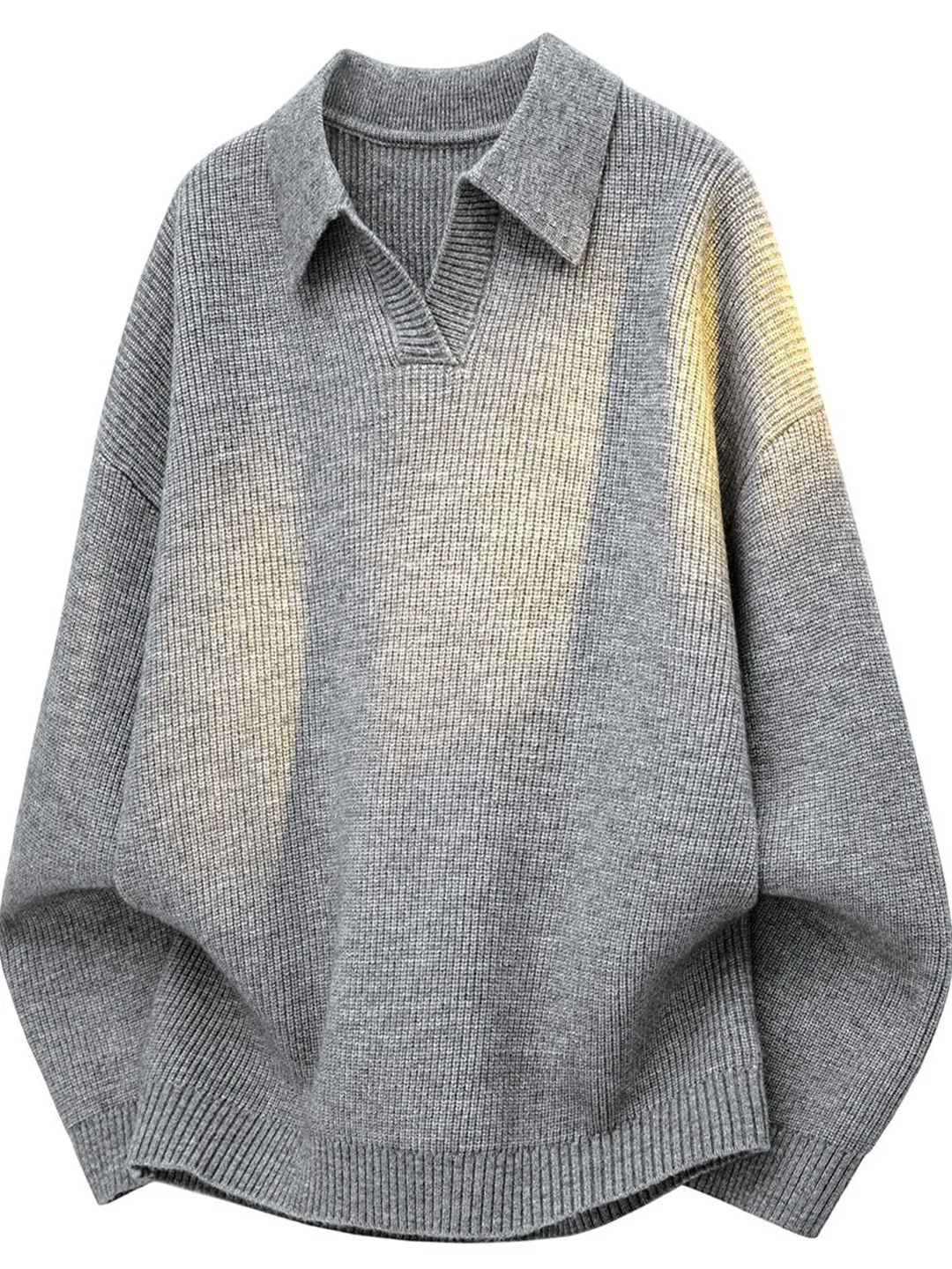 Мужской вязаный свитер, повседневный с отложным воротником, универсальный простой однотонный свитер, осень-зима, модный базовый топ irt
Мужской вязаный свитер, повседневный с отложным воротником, универсальный простой однотонный свитер, осень-зима, модный базовый топ irt