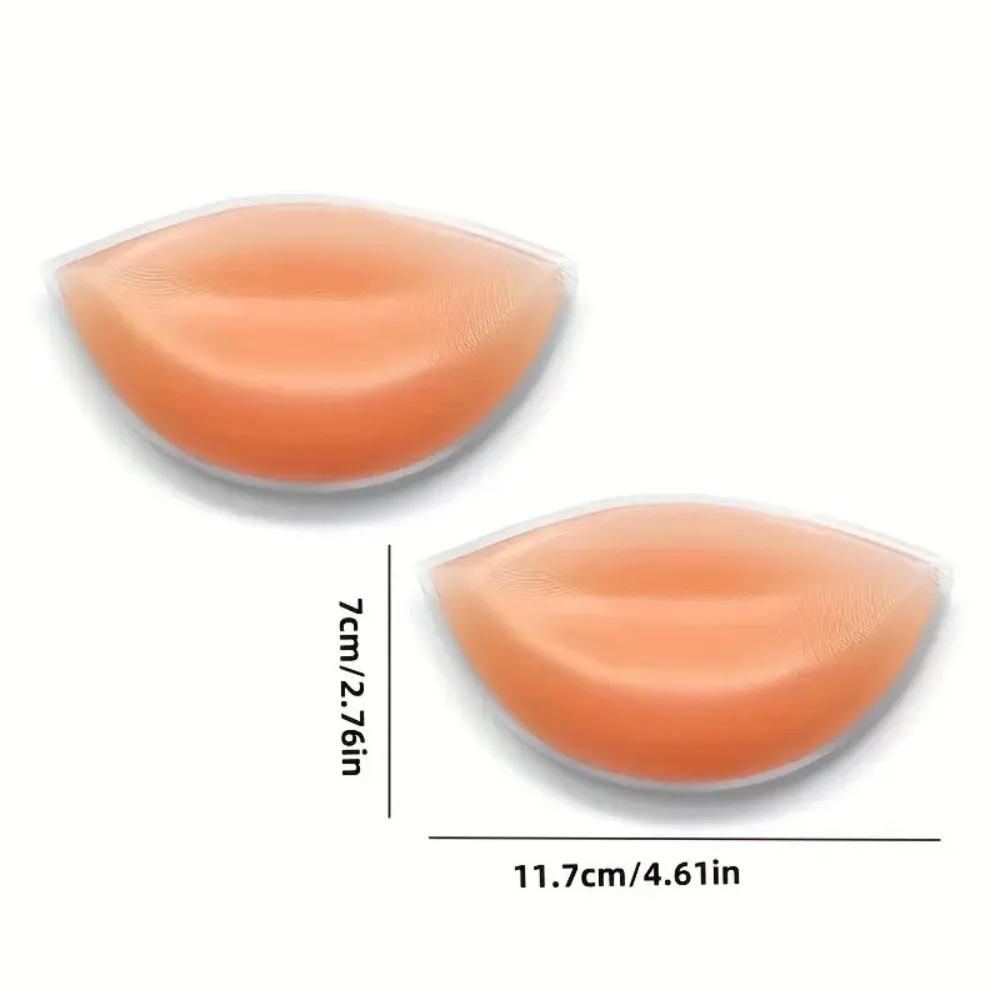 1pair Skin-Friendly Breast Lift Silicone Bra Inserts Reusable Thickened Inserts Nipple Cover Cute Push Up Pads Swimwear
1pair Skin-Friendly Breast Lift Silicone Bra Inserts Reusable Thickened Inserts Nipple Cover Cute Push Up Pads Swimwear