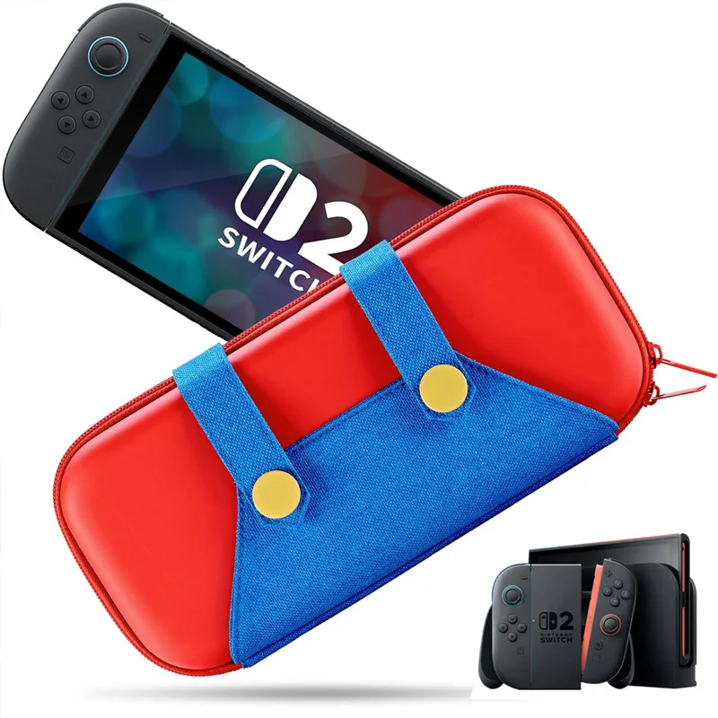 Для Switch2 Чехол для переноски большой емкости Портативный дорожный полный набор ручек Защитный чехол для Switch 2 Accessoires
Для Switch2 Чехол для переноски большой емкости Портативный дорожный полный набор ручек Защитный чехол для Switch 2 Accessoires