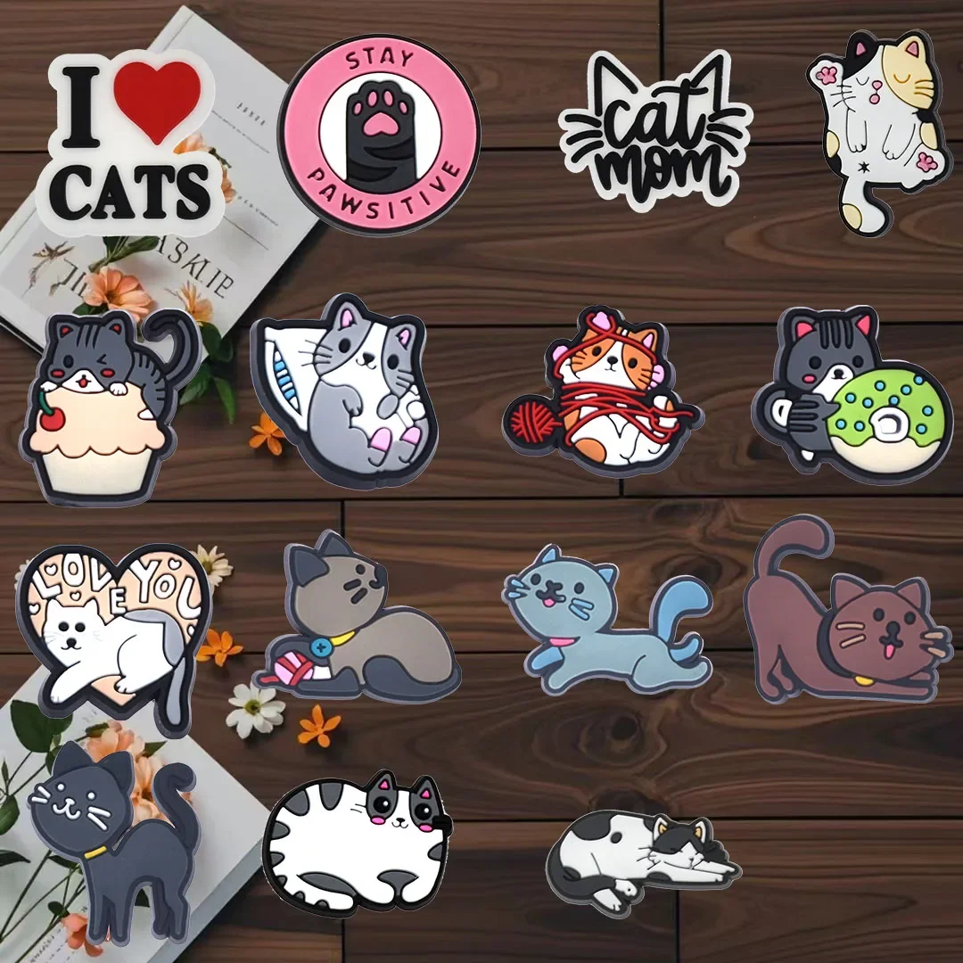 100Pcs Bulk Shoe Charms for Crocs Accessories Pet Cat Shoes Charm for Croc Decorations Pins Men Jeans Woman Clogs Clips Badges
100Pcs Bulk Shoe Charms for Crocs Accessories Pet Cat Shoes Charm for Croc Decorations Pins Men Jeans Woman Clogs Clips Badges