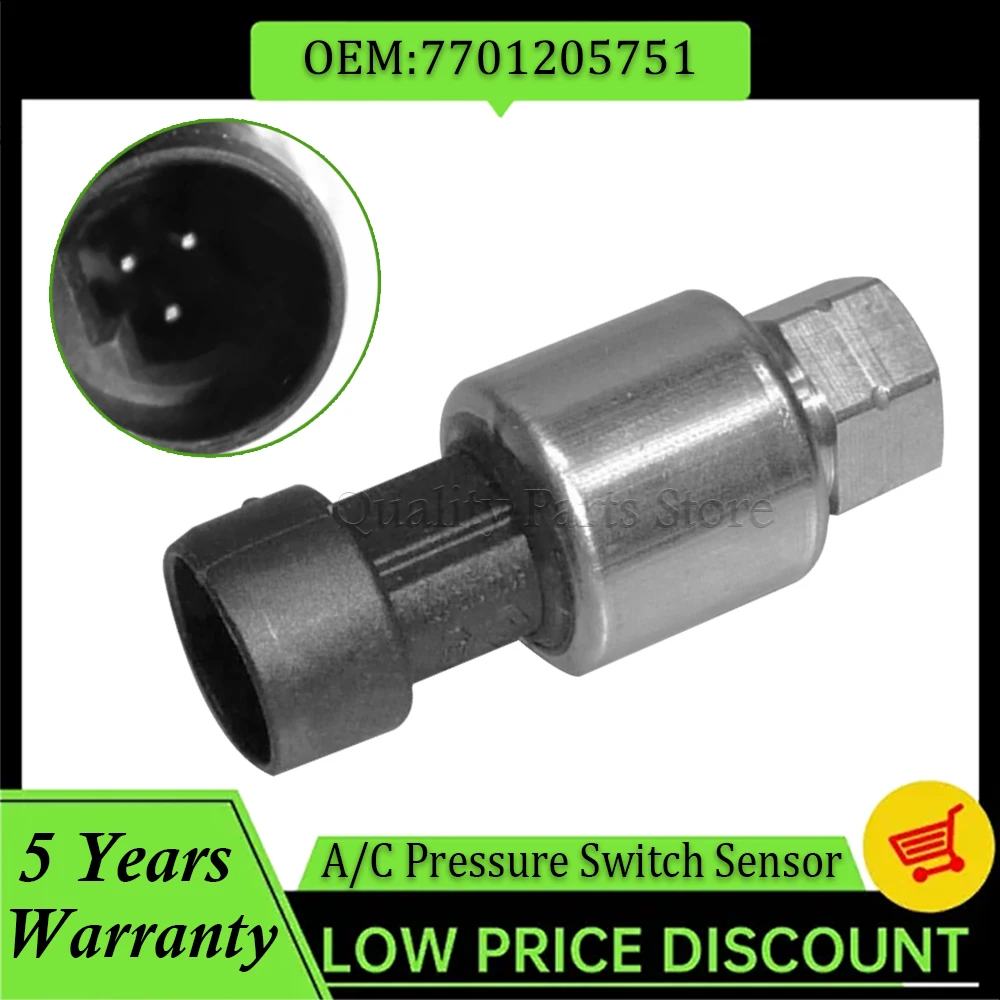 Car A/C Air Conditioning Refrigerant Pressure Switch Sensor For Renault Dacia CLIO LAGUNA Espace NISSAN Ford 7701205751 13587668
Car A/C Air Conditioning Refrigerant Pressure Switch Sensor For Renault Dacia CLIO LAGUNA Espace NISSAN Ford 7701205751 13587668