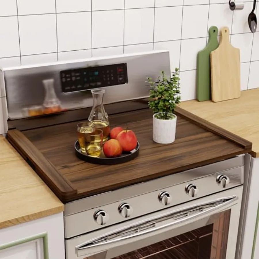 Noodle Board Stove Cover Wood Ready to Use Stove Top Covers for Electric Stove Gas Stove Wooden Decorative Rustic Kitchen Servi
Noodle Board Stove Cover Wood Ready to Use Stove Top Covers for Electric Stove Gas Stove Wooden Decorative Rustic Kitchen Servi