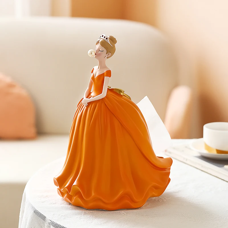Light Luxury Resin Tissue Box Living Room TV Cabinet Creative Knickknacks Simple Princess Dress Paper Boxes Home Decoration
Light Luxury Resin Tissue Box Living Room TV Cabinet Creative Knickknacks Simple Princess Dress Paper Boxes Home Decoration