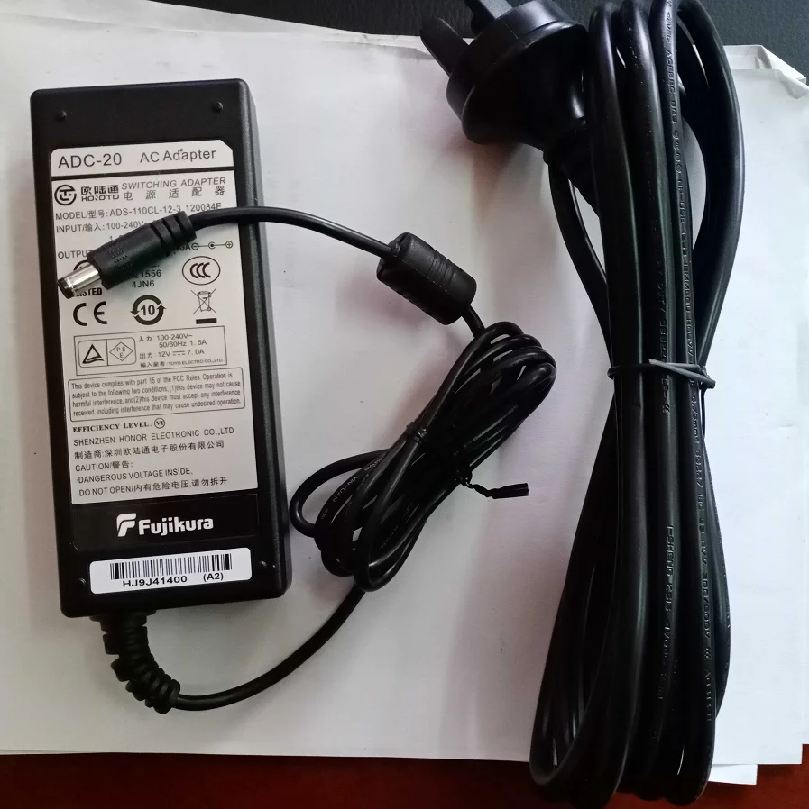 Original FSM- 87S/88S FSM-88C 87C Optical Fiber Splicing Machine Power Adapter Charger 87S 88S Battery Charging Made in Japan
Original FSM- 87S/88S FSM-88C 87C Optical Fiber Splicing Machine Power Adapter Charger 87S 88S Battery Charging Made in Japan