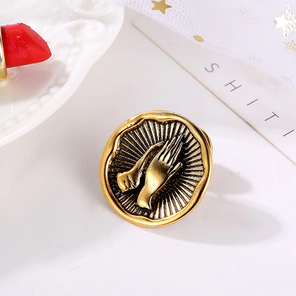 5 Pcs Boutonniere Pins Dress Brooch Praying Hand Vintage Clip Alloy Breastpin Party
5 Pcs Boutonniere Pins Dress Brooch Praying Hand Vintage Clip Alloy Breastpin Party
