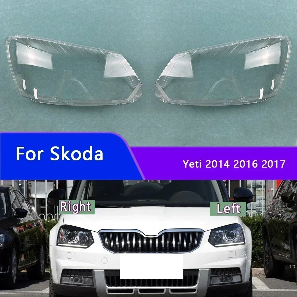 For Skoda Yeti 2014 2016 2017 Car Accessories Headlight Cover Shade Headlamp Shell Transparent Lampshade Case Lens Plexiglass
For Skoda Yeti 2014 2016 2017 Car Accessories Headlight Cover Shade Headlamp Shell Transparent Lampshade Case Lens Plexiglass