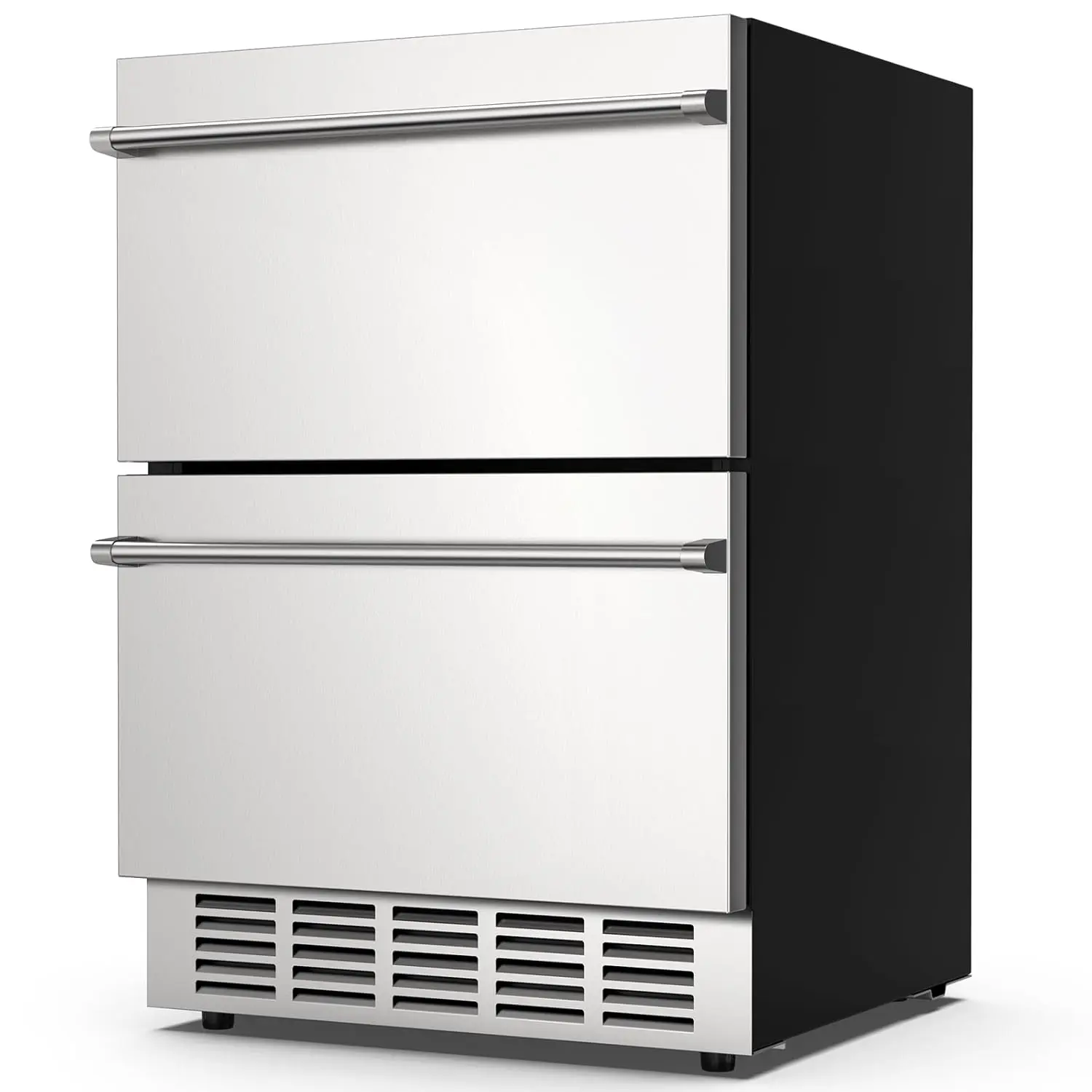 24 Inch Under Counter Double Drawer Fridge,Two Drawer Refrigerator Indoor Beverage Refrigerator, Stainless Steel, Customized
24 Inch Under Counter Double Drawer Fridge,Two Drawer Refrigerator Indoor Beverage Refrigerator, Stainless Steel, Customized