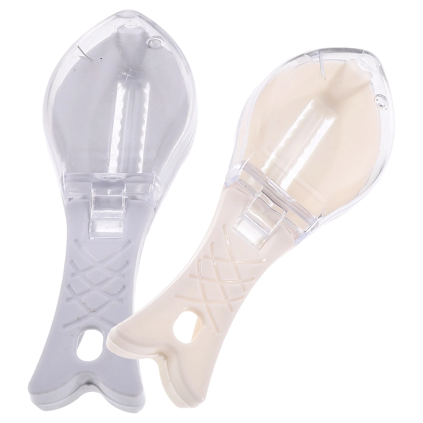 2pcs Remover Tool Cover Design Easy Operation No Flying Scales Kitchen Seafood Cleaning Aid Random Color fish skin
2pcs Remover Tool Cover Design Easy Operation No Flying Scales Kitchen Seafood Cleaning Aid Random Color fish skin