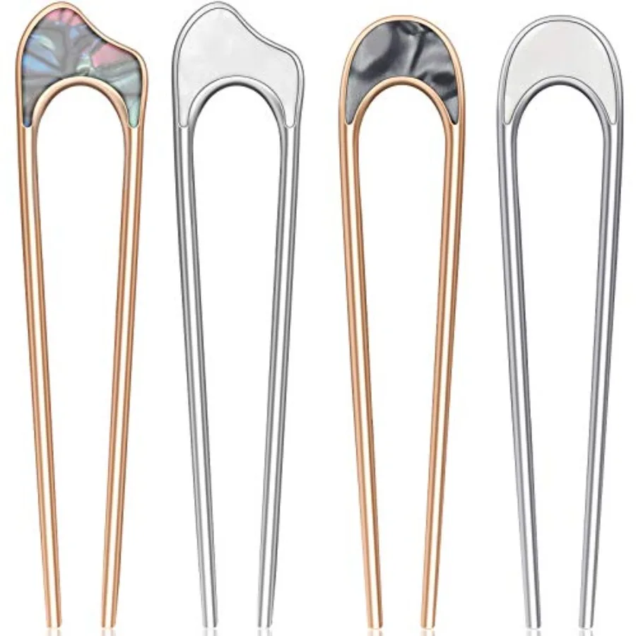 4 Pieces Shaped Hair Fork Vintage Metal Hair Pin Stick Elegant Headdress Accessory for Woman Girl
4 Pieces Shaped Hair Fork Vintage Metal Hair Pin Stick Elegant Headdress Accessory for Woman Girl