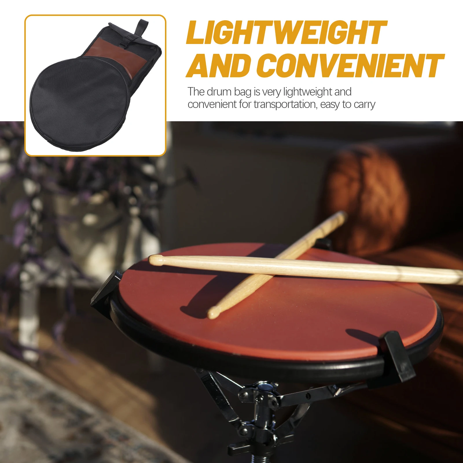 Dumb Drum Set Pack Bag Accessories Instrument Storage Drumstick Black Cases Pad
Dumb Drum Set Pack Bag Accessories Instrument Storage Drumstick Black Cases Pad