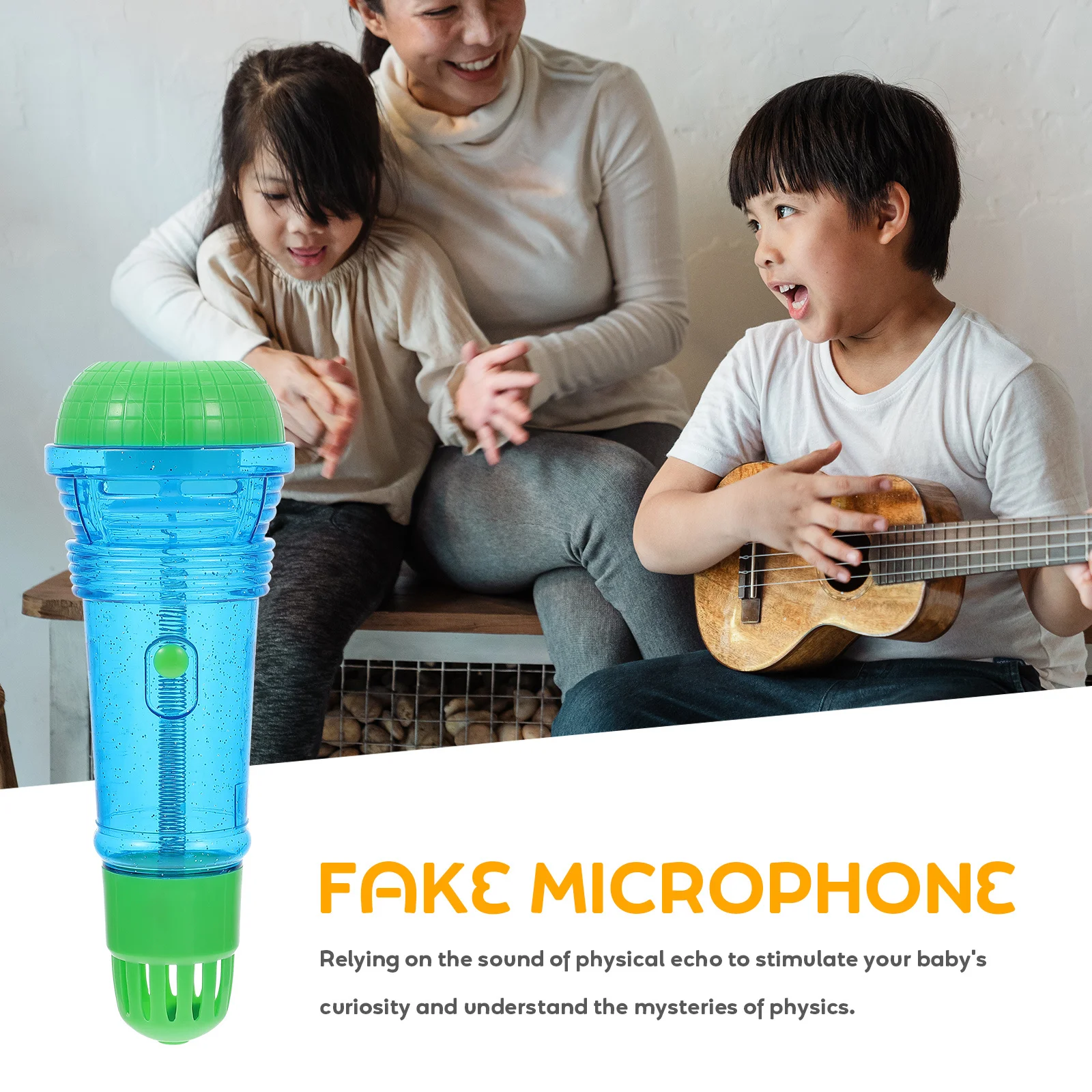 Children Echo Microphone Colorful Early Education Plaything Stimulate Curiosity Voice Amplifying Sing Plaything
Children Echo Microphone Colorful Early Education Plaything Stimulate Curiosity Voice Amplifying Sing Plaything