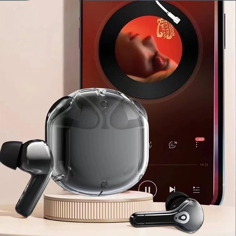 Xt18 transparent digital display headphones, long battery life, wireless bluetooth sports, new in-ear noise reduction, high-qual
Xt18 transparent digital display headphones, long battery life, wireless bluetooth sports, new in-ear noise reduction, high-qual