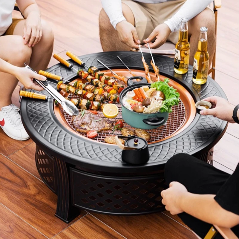 Barbecue Portable Charcoal BBQ Grill Fire Pit Barrel Stove Patio Backyard Garden Table Heater Wood Burning Smoker Portable Grill
Barbecue Portable Charcoal BBQ Grill Fire Pit Barrel Stove Patio Backyard Garden Table Heater Wood Burning Smoker Portable Grill