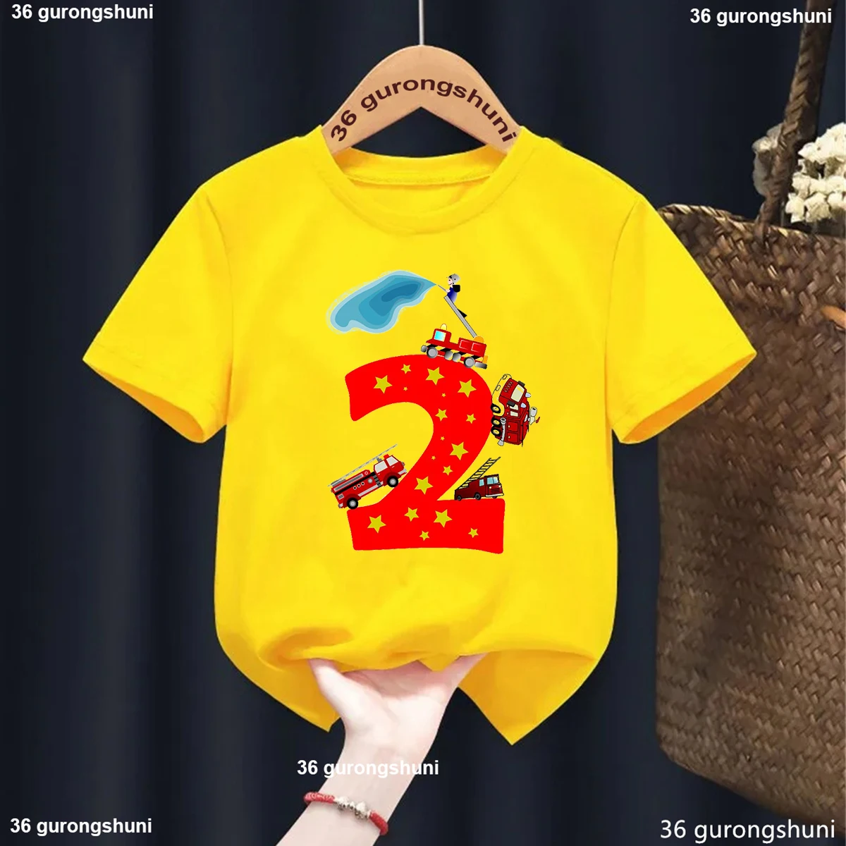 Новые детские футболки на день рождения для мальчиков и девочек 1-7 лет, летняя повседневная белая/желтая футболка с короткими рукавами, подарок на день рождения
Новые детские футболки на день рождения для мальчиков и девочек 1-7 лет, летняя повседневная белая/желтая футболка с короткими рукавами, подарок на день рождения