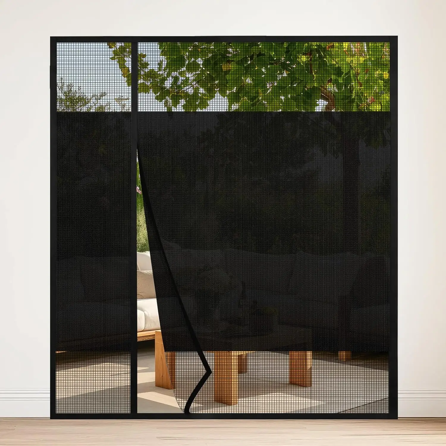 Magnetic Screen Door Fit Door Size 72 x 80 Inch with Privacy Protection Blackout, Screen Size 74" x 81" Strong Magnets Mesh W
Magnetic Screen Door Fit Door Size 72 x 80 Inch with Privacy Protection Blackout, Screen Size 74" x 81" Strong Magnets Mesh W