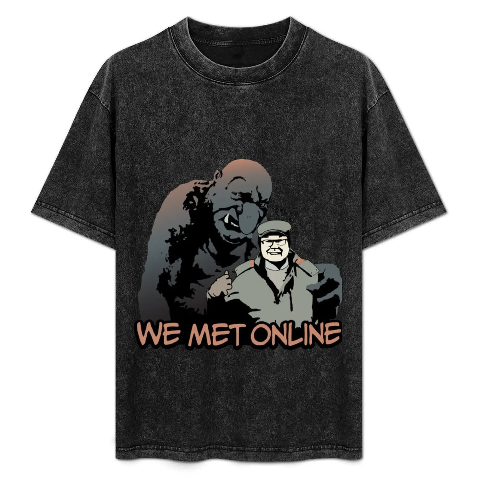 What We Do in the Shadows - Colin and the Troll T-Shirt Vintage Print Crew Neck Tee
What We Do in the Shadows - Colin and the Troll T-Shirt Vintage Print Crew Neck Tee