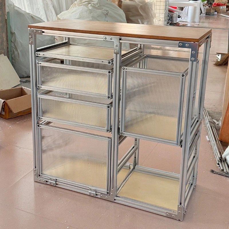 Birch Ocean Panel Aluminum Profile Coffee Workbench Locker Acrylic Side Cabinet Wall Locker
Birch Ocean Panel Aluminum Profile Coffee Workbench Locker Acrylic Side Cabinet Wall Locker