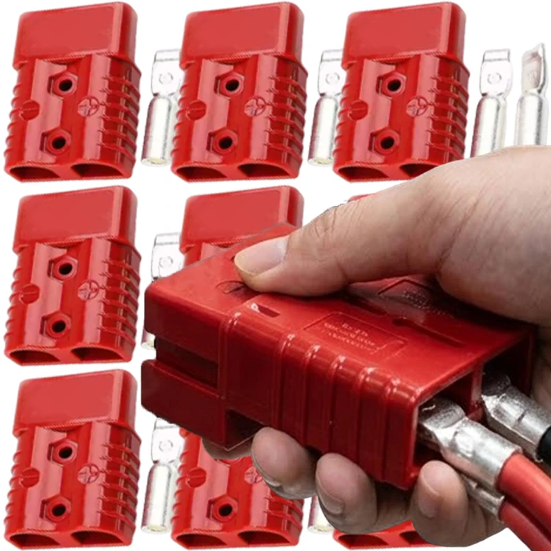 350A Compatible for Plugs Cable Terminals Forklift Battery Charging Plug and Battery Connector Quick Connect Kit
350A Compatible for Plugs Cable Terminals Forklift Battery Charging Plug and Battery Connector Quick Connect Kit