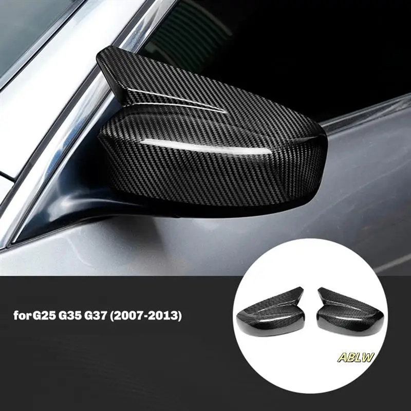 Carbon Fiber Rear View Mirror Cover For Infiniti G25 G35 G37 2007-2014 Exterior Mirror Shell Cap Housing Trim
Carbon Fiber Rear View Mirror Cover For Infiniti G25 G35 G37 2007-2014 Exterior Mirror Shell Cap Housing Trim