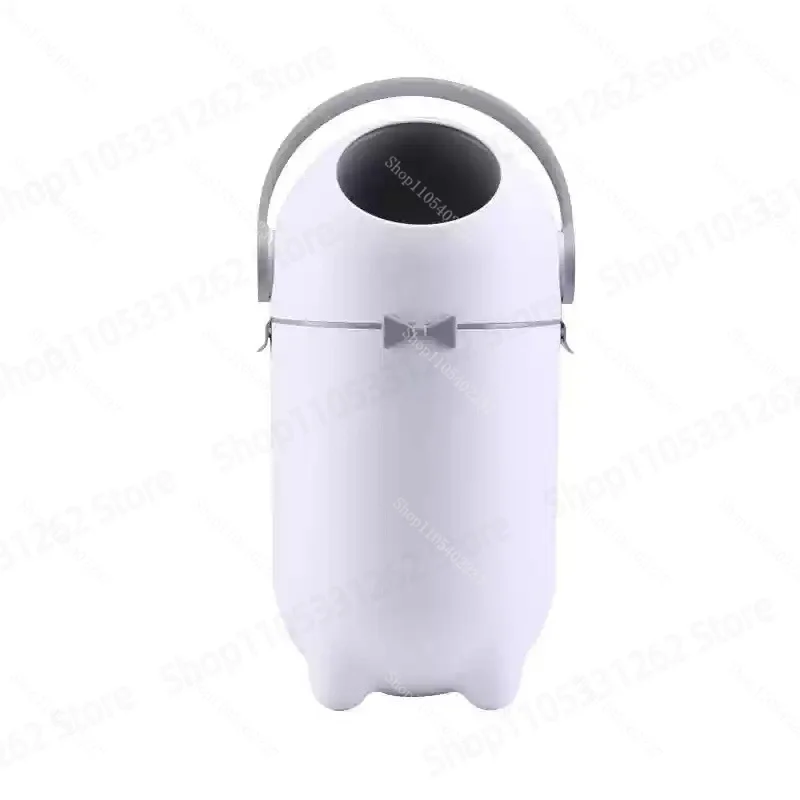 Diaper Disposal Bin Large Capacity Odor Proof Nappy Trash Can Quiet Closing White Nursery Baby Care Home Leak Proof
Diaper Disposal Bin Large Capacity Odor Proof Nappy Trash Can Quiet Closing White Nursery Baby Care Home Leak Proof