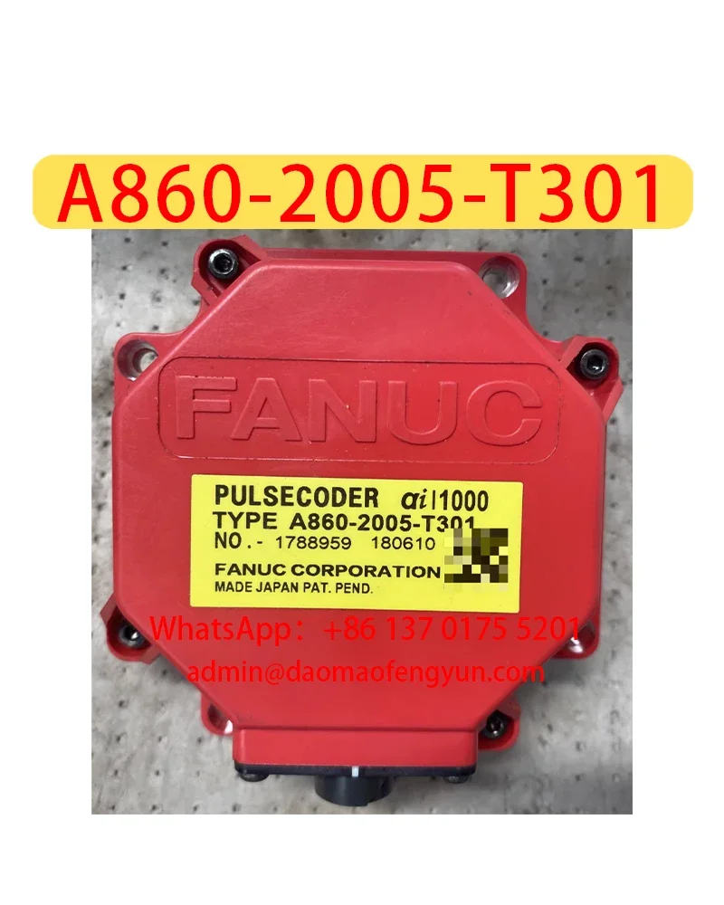 A860-2005-T301 Used Encoders,A860 2005 T301,Fast shipping,The shipment will be arranged after passing the test
A860-2005-T301 Used Encoders,A860 2005 T301,Fast shipping,The shipment will be arranged after passing the test