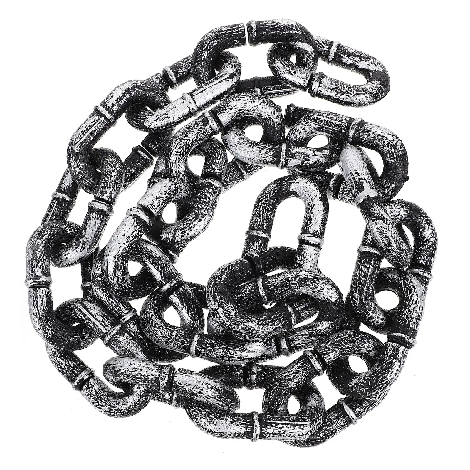 1M Halloween Simulation Chain Party Layout Decor Plastic Barrier Chain Halloween Performance Stage Props Costume Accessory NEW
1M Halloween Simulation Chain Party Layout Decor Plastic Barrier Chain Halloween Performance Stage Props Costume Accessory NEW