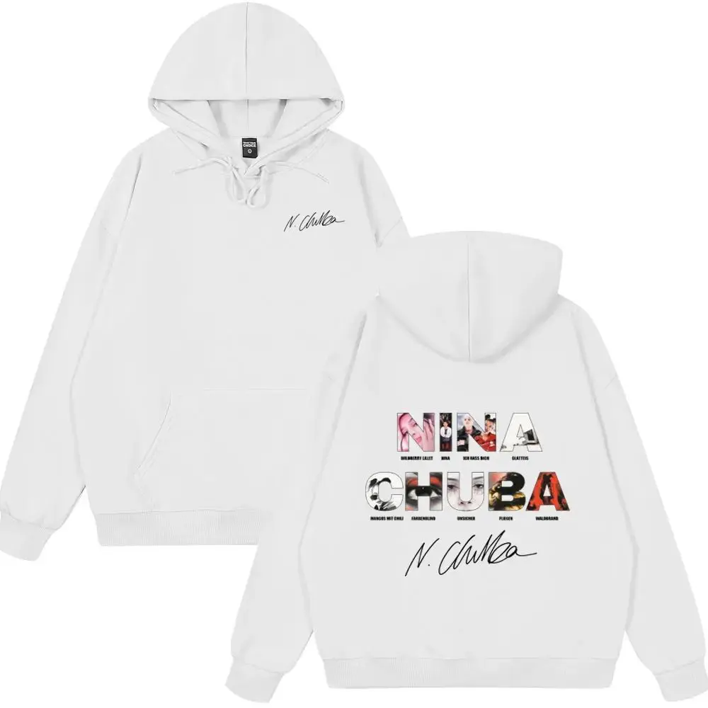 Толстовки в стиле Харадзюку в стиле хип-поп, певица Нина Чаба, альбом, толстовка с капюшоном, модная спортивная одежда, зимняя свободная повседневная уличная одежда в стиле пары
Толстовки в стиле Харадзюку в стиле хип-поп, певица Нина Чаба, альбом, толстовка с капюшоном, модная спортивная одежда, зимняя свободная повседневная уличная одежда в стиле пары