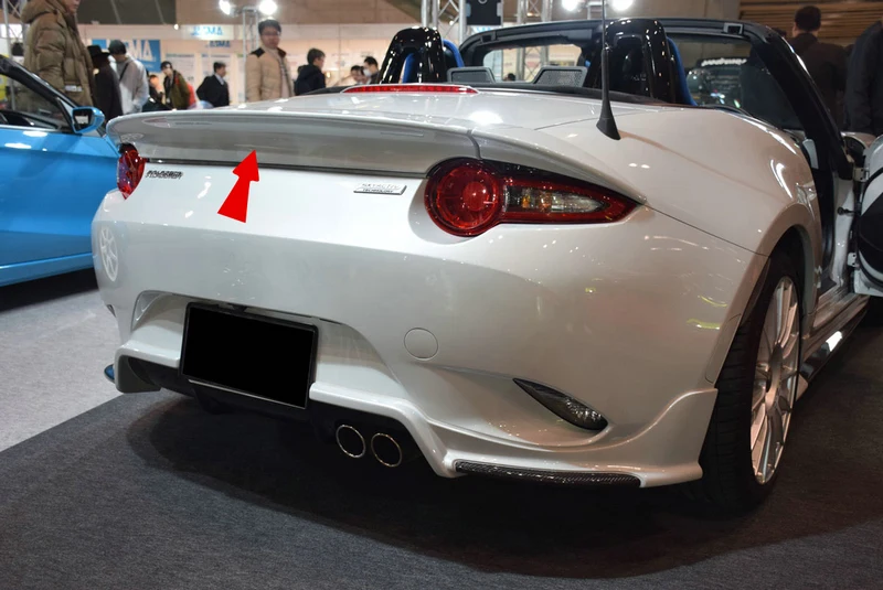 suitable for Carbon Fiber Car Parts for MX5 ND5RC Miata Roadster ESQ Style Rear Spoiler (3 Pcs, Softtop Only) 
suitable for Carbon Fiber Car Parts for MX5 ND5RC Miata Roadster ESQ Style Rear Spoiler (3 Pcs, Softtop Only)