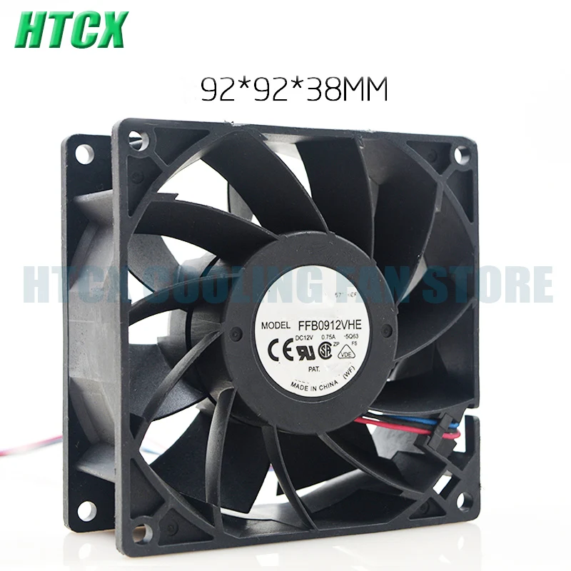 New 9CM 9038 12V 0.75A FFB0912VHE High Volume Chassis Cooling Fan
New 9CM 9038 12V 0.75A FFB0912VHE High Volume Chassis Cooling Fan