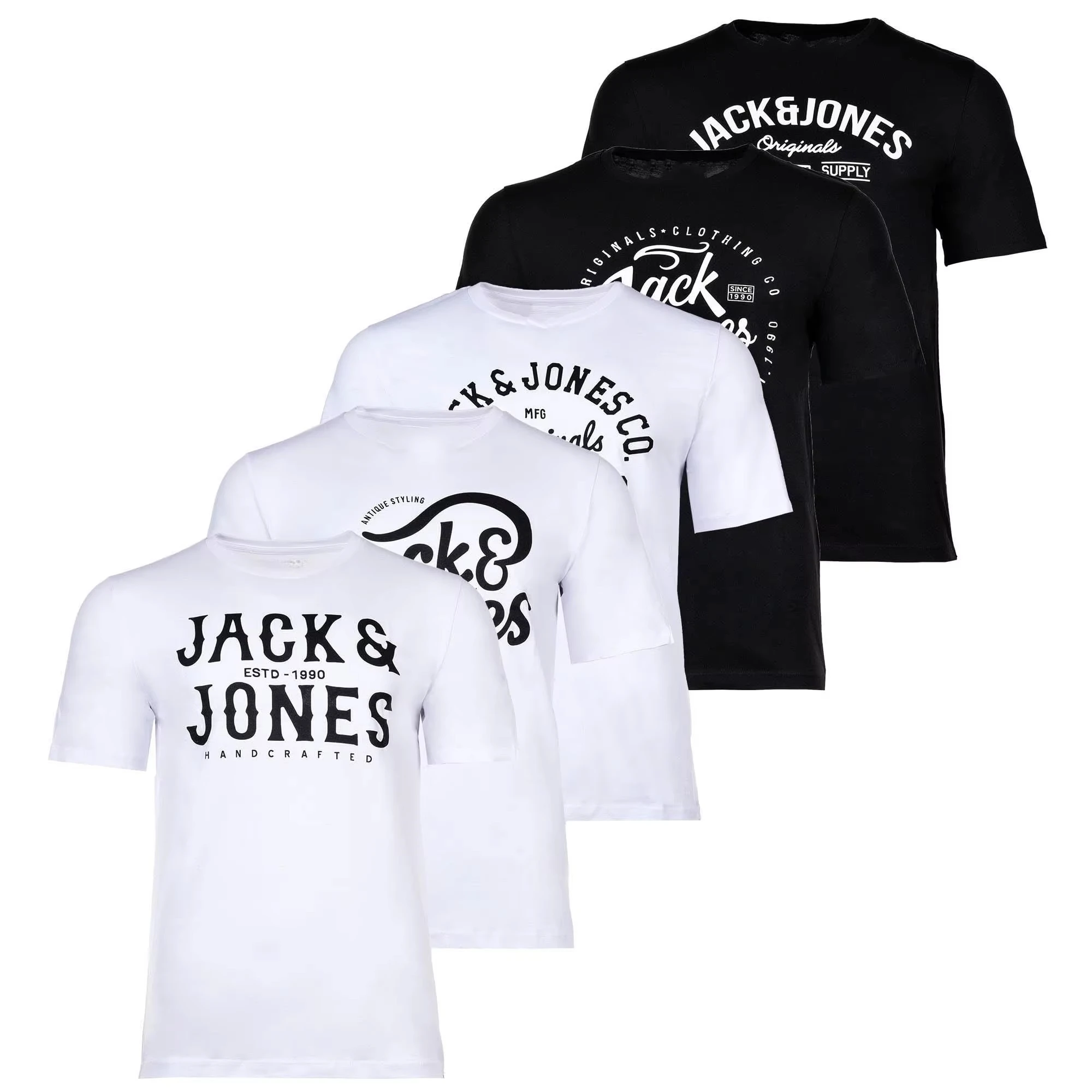 Трендовые летние новые летние тенденции бренда Jack & Jones: хлопковые футболки с короткими рукавами и принтом для мужчин и женщин
Трендовые летние новые летние тенденции бренда Jack & Jones: хлопковые футболки с короткими рукавами и принтом для мужчин и женщин