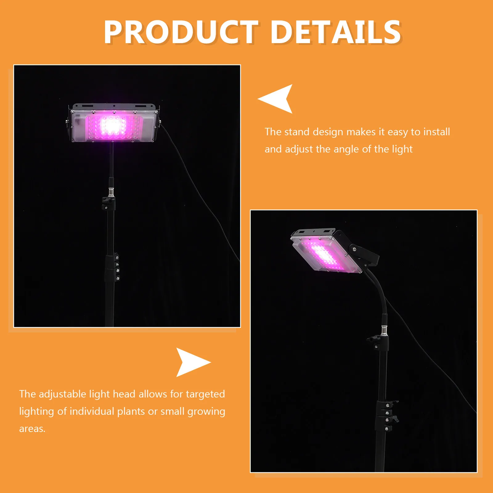 Grow Light for Plants Panel Lights Lamps Indoor Greenhouse Aesthetically Pleasing Growing Bulb LED
Grow Light for Plants Panel Lights Lamps Indoor Greenhouse Aesthetically Pleasing Growing Bulb LED