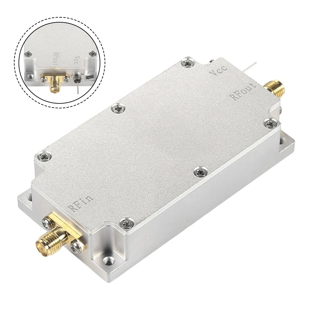 Модуль питания рации RF для SMA, 1420 МГц, выход 15 Вт, усиление 40 дБ для IPEX, аксессуары для внутренней связи, замена
Модуль питания рации RF для SMA, 1420 МГц, выход 15 Вт, усиление 40 дБ для IPEX, аксессуары для внутренней связи, замена