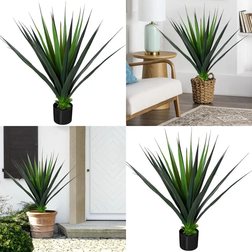 36 UV-Resistant Artificial Agave Plant, Outdoor Spiked Succulent for Patio and Home Decor
36 UV-Resistant Artificial Agave Plant, Outdoor Spiked Succulent for Patio and Home Decor