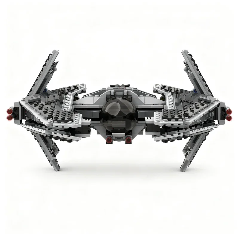 839PCS MOC Star Sith Fury Class Interceptor 9500 Update Space Fighter Model DIY Creative Display Assembly Building Blocks Gift
839PCS MOC Star Sith Fury Class Interceptor 9500 Update Space Fighter Model DIY Creative Display Assembly Building Blocks Gift