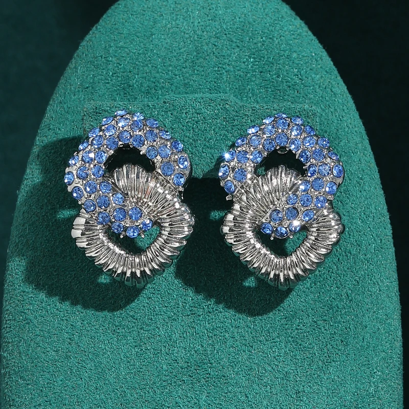 Vintage Blue stud Earrings Korean Square Silver Color Rhinestone Elegant Luxury Quality Woman Jewelry 2026 high party new trends
Vintage Blue stud Earrings Korean Square Silver Color Rhinestone Elegant Luxury Quality Woman Jewelry 2026 high party new trends