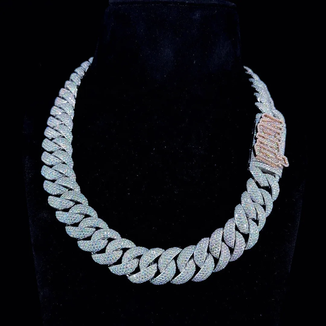 Heavy Cuban Link Chain and Bracelet Iced Out Miami Cuban Hip Hop Bling Rapper Chain Necklace Prong Link Chain
Heavy Cuban Link Chain and Bracelet Iced Out Miami Cuban Hip Hop Bling Rapper Chain Necklace Prong Link Chain