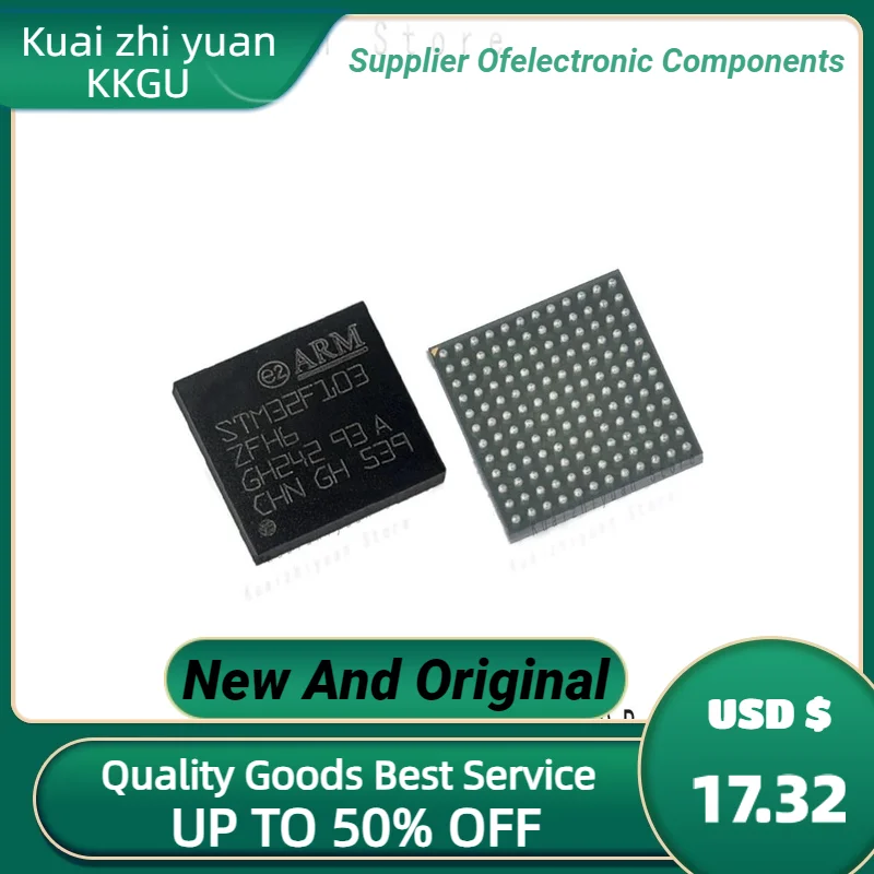 1PCS/Lot New And Original STM32F103ZFH6 STM32F103ZFH STM32F103ZF STM32F103Z IC MCU Chip STM32 STM32F LFBGA144 BGA144 Chipset
1PCS/Lot New And Original STM32F103ZFH6 STM32F103ZFH STM32F103ZF STM32F103Z IC MCU Chip STM32 STM32F LFBGA144 BGA144 Chipset
