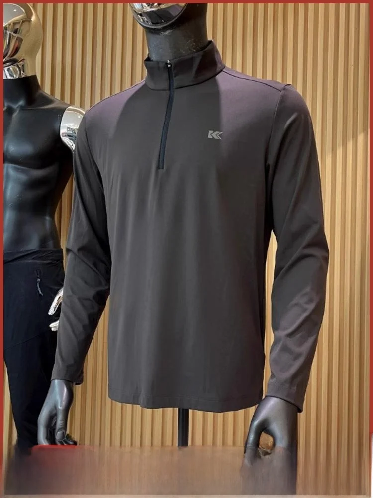 Terryl Bio-Based Men's Zipper T-irt f High Collar Self-Heating Autumn Winter Base Layer irt Trendy Stand Fit Long S...
Terryl Bio-Based Men's Zipper T-irt f High Collar Self-Heating Autumn Winter Base Layer irt Trendy Stand Fit Long S...