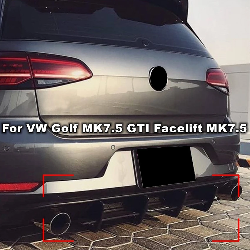 4 Fins ABS Rear Bumper Diffuser For VW Golf MK7.5 GTI Facelift MK7.5 Maxton Style Side Splitter Accessories Body Kits 2017-2021
4 Fins ABS Rear Bumper Diffuser For VW Golf MK7.5 GTI Facelift MK7.5 Maxton Style Side Splitter Accessories Body Kits 2017-2021